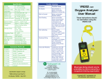 Vandagraph VN202 mkII Oxygen Analyser | AI Chat &amp; PDF Download
