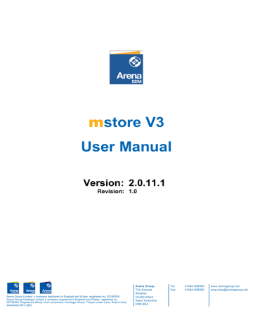 mStore User Guide | Manualzz