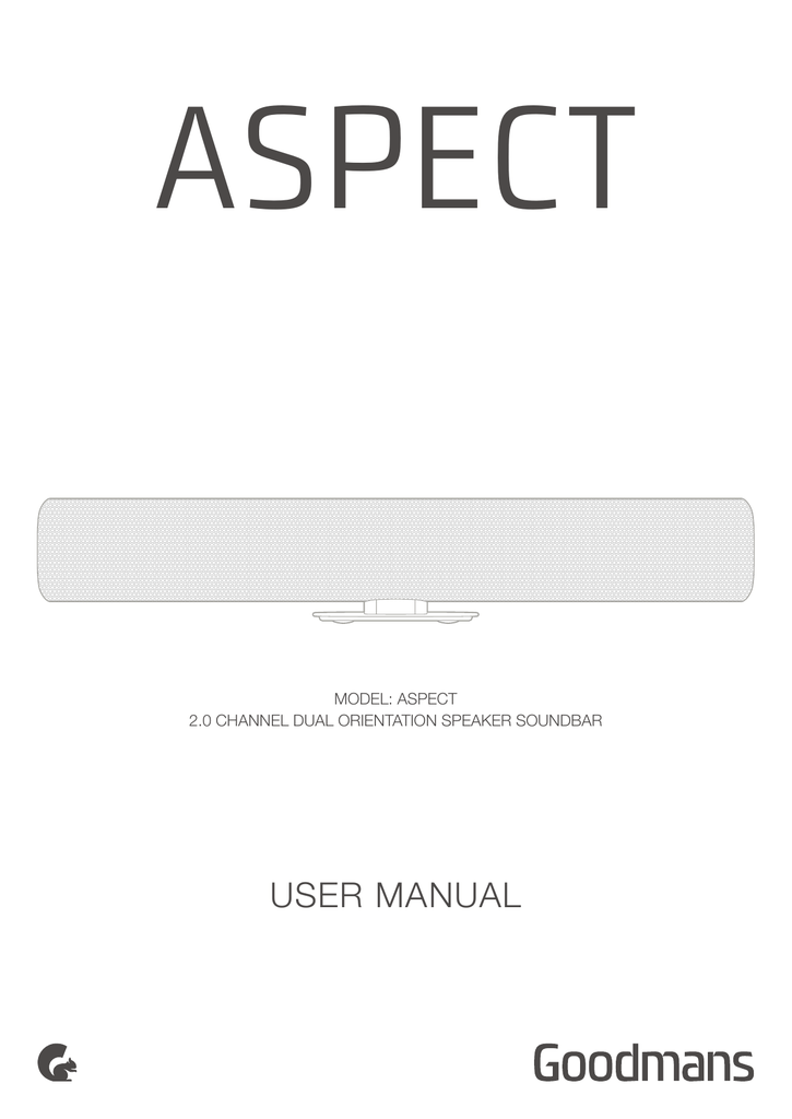 goodmans 2.1 soundbar