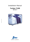 Turbec Series 3 T100 Installation Manual
