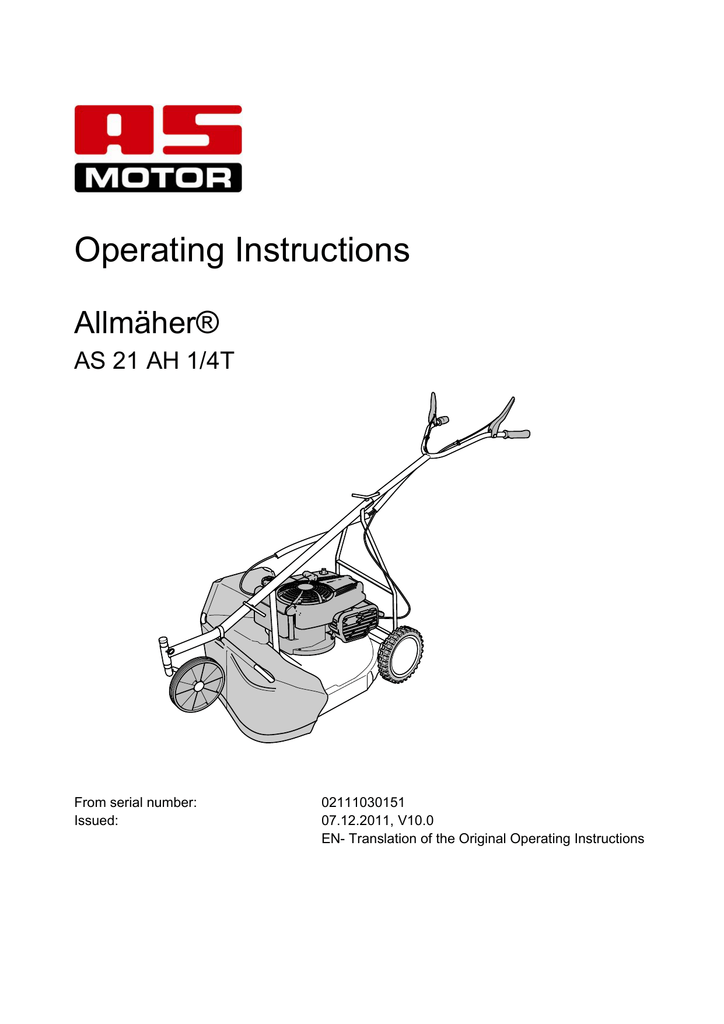 Operating Instructions Manualzz