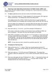 ILS Multi-Code Lock LARK Instructions