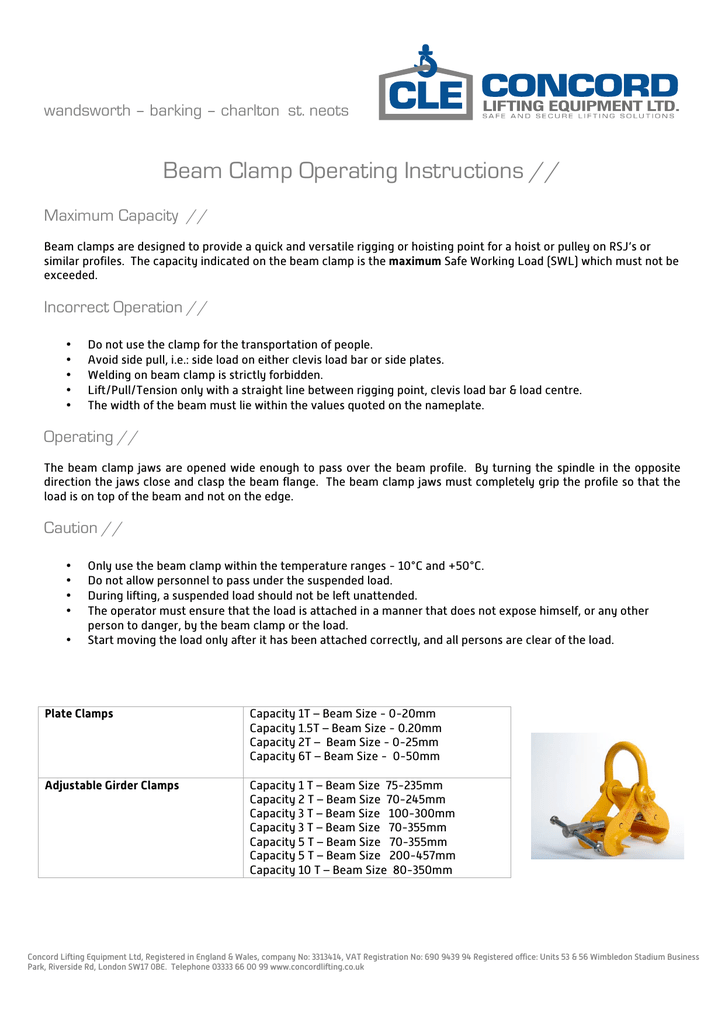 Beam Lifter Instructions The Best Picture Of Beam