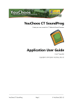 YouChoos CT SoundProg User Guide: SL51-4, SL75, GE75