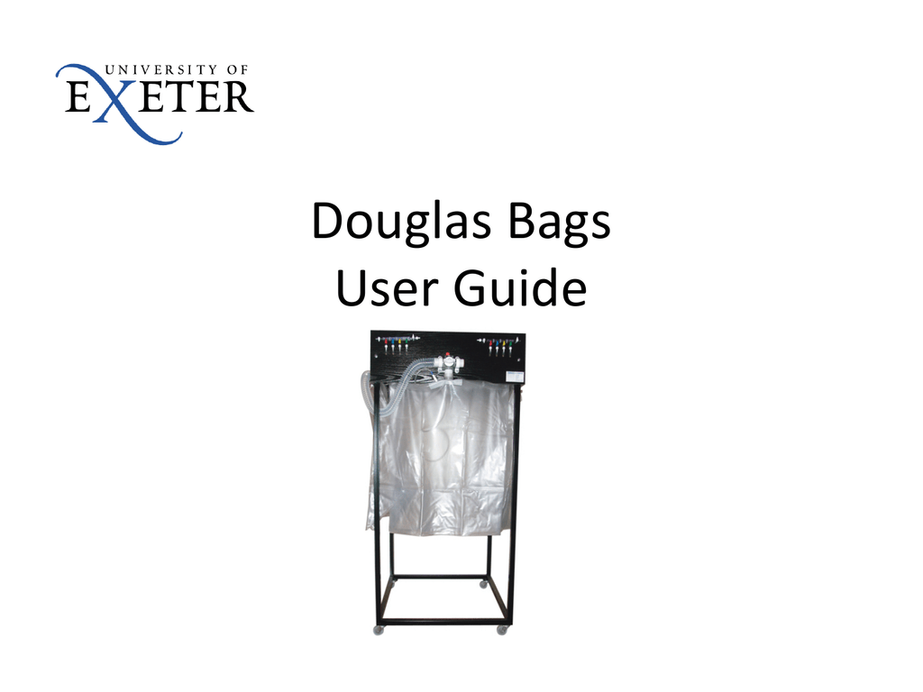 Douglas Bags User Guide Manualzz