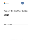 Hewlett-Packard ACMT User Guide: AI Chat &amp; PDF