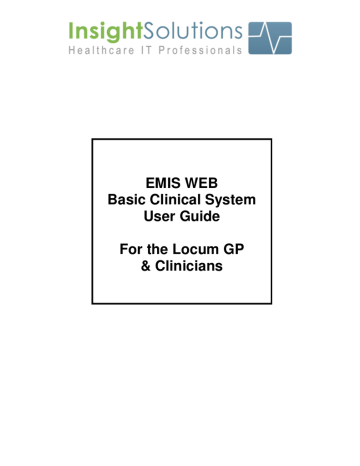 emis web basic clinical system user guide for the locum gp manualzz emis web basic clinical system user guide for the locum gp manualzz