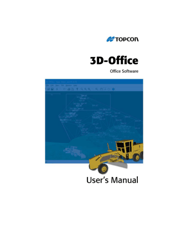 how to hide control point in topcon 3d office