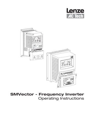 Operating Instructions Smvector - Frequency Inverter Manualzz