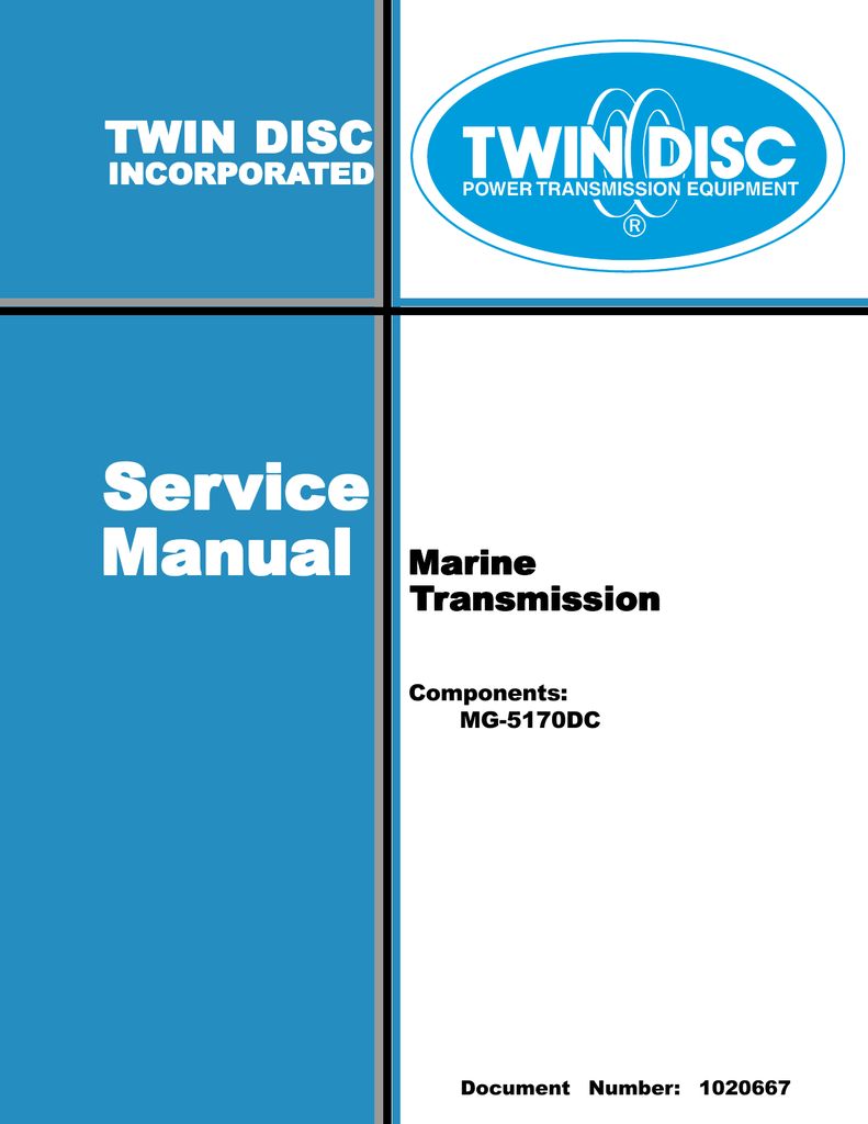 Maintenance Manual For Mwm 229 Series Marine