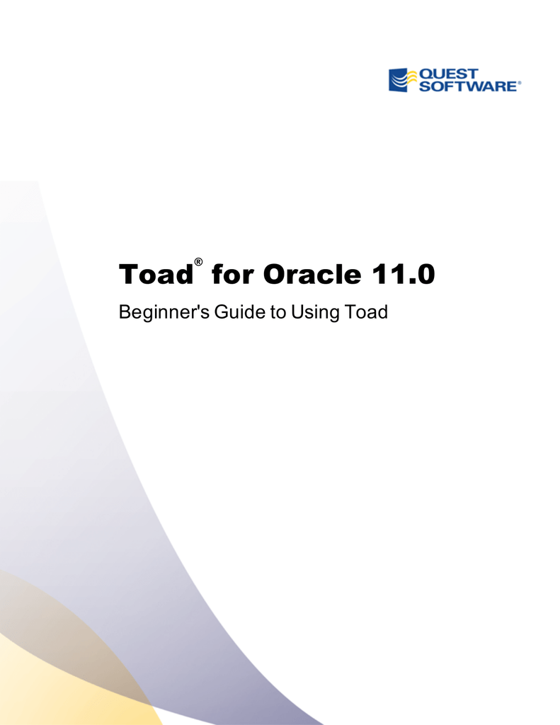toad for oracle tips