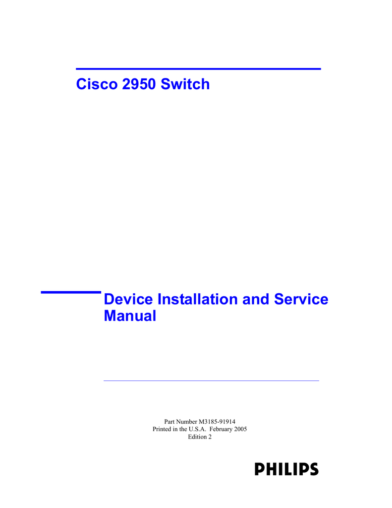 how to configure cisco 2950 switch step by step