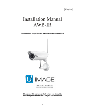 Installation Manual AWB-IR | Manualzz