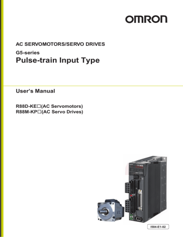 G5 Series Pulse Train Input Type User S Manual Manualzz