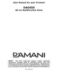 D&rsquo;amani DAO65S User Instruction Manual