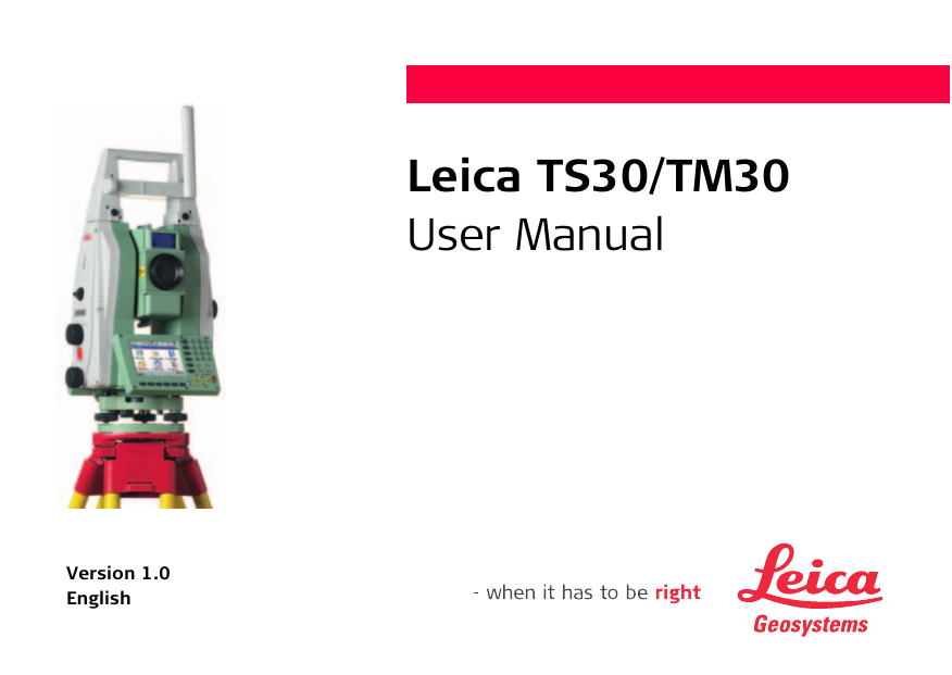 Leica tc 202 manual do mundo