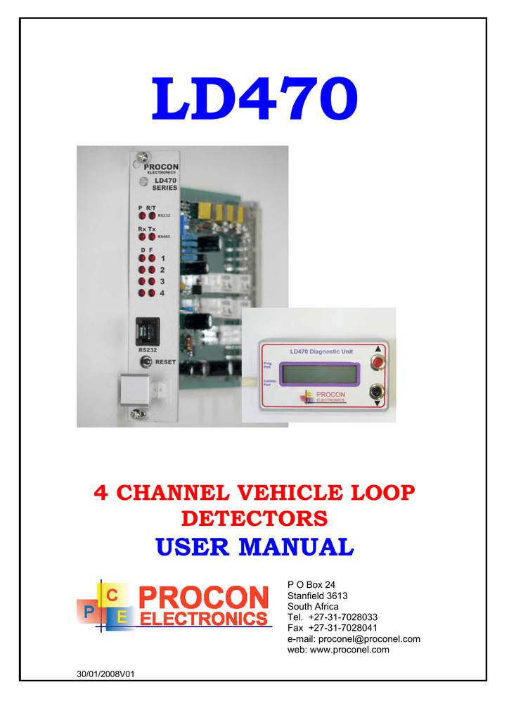 Procon Loop Detector Wiring Diagram Wiring Diagram