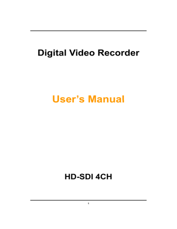 User's Manual User s Manual | Manualzz