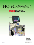 Handi Quilter: Pro-Stitcher Manual AI Chat &amp; PDF