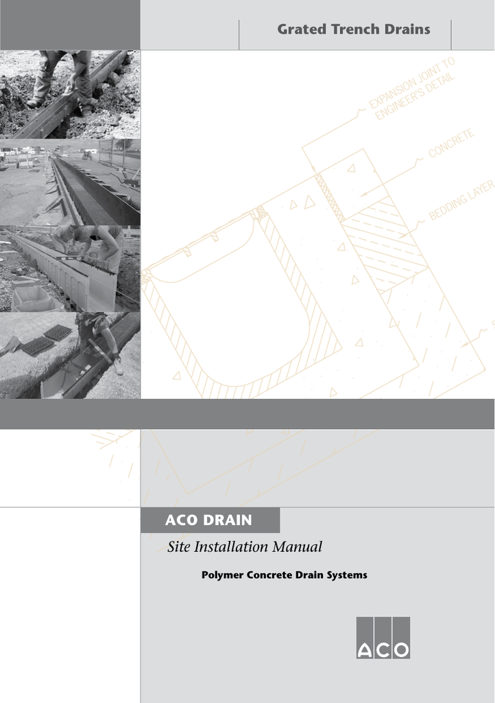 Aco Drain K100 Installation Instructions Best Drain Photos
