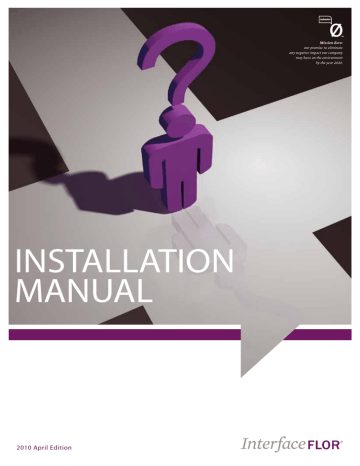 INSTALLATION MANUAL | Manualzz