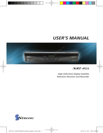 SRT User manual | Manualzz
