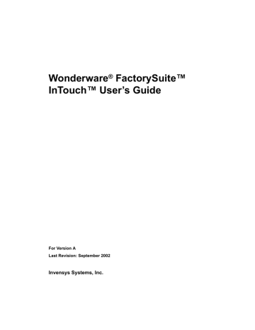 wonderware intouch 101 user manual pdf