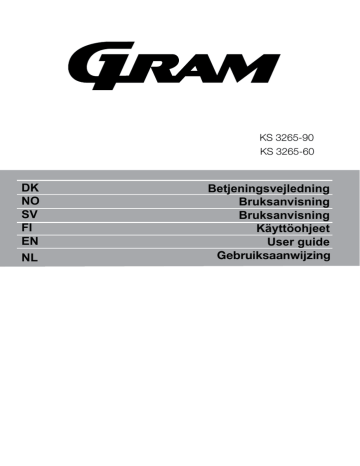 Gram KS 3265-90 User manual | Manualzz