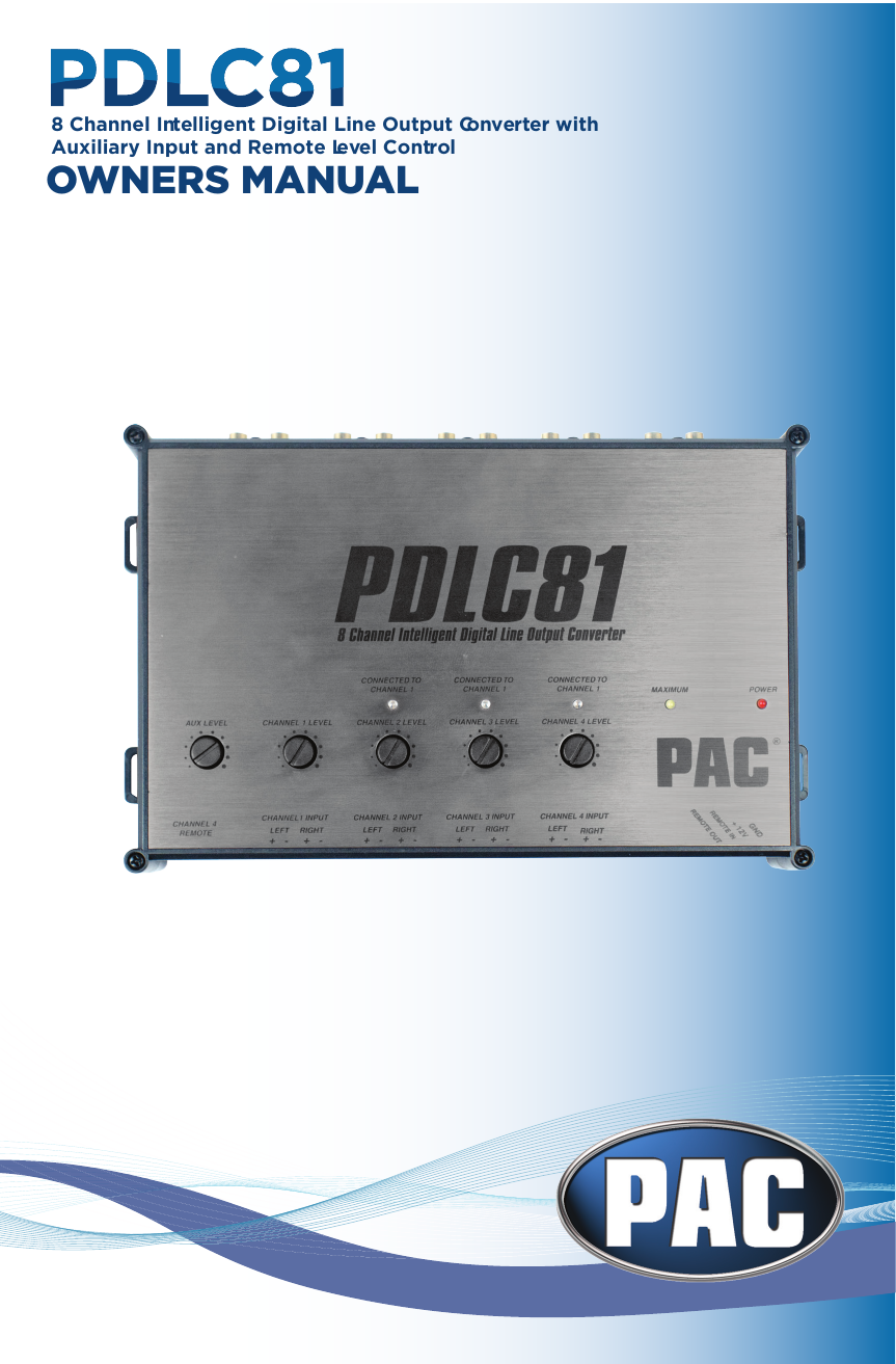 Pac Line Output Converter Wiring Diagram - Ekerekizul