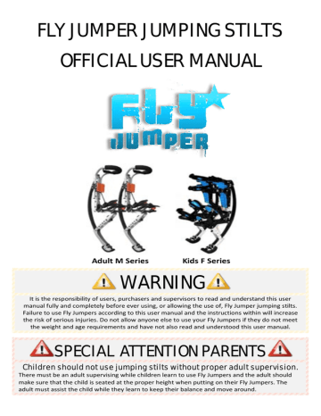 Fly Jumper Jumping Stilts User Manual | Manualzz