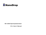NanoDrop ND-1000 Spectrophotometer AI Chat &amp; PDF Access