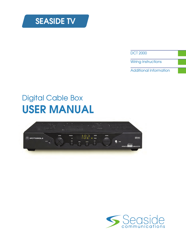 dct2000 cable box