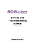 HQ Sixteen Service Manual