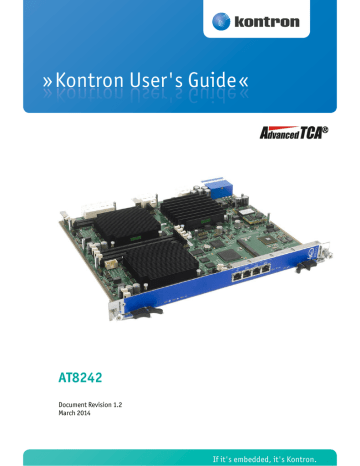 Kontron User S Guide Cbu Documentation Portail Manualzz