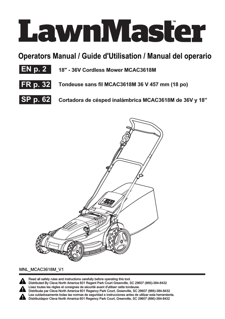 Lawnmaster clmft6018a best sale