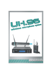 Sistema de microfone sem fio UH-96: RE-96, HT-96 e BT-96 Manual de Instru&ccedil;&otilde;es