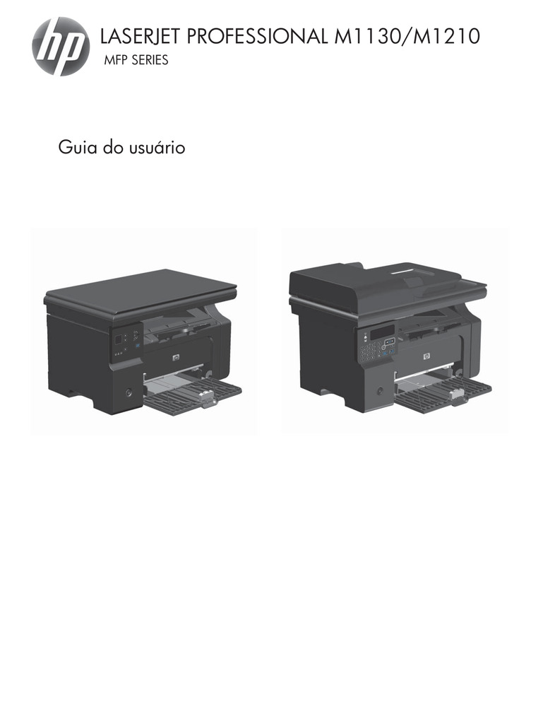 HP LaserJet Professional M1130/M1210 MFP Series User Guide | Manualzz