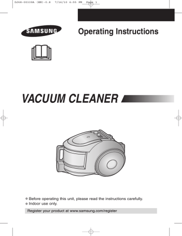 Samsung SC6550 Operating instructions | Manualzz