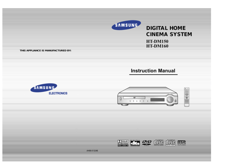 Samsung Ht Dm150 Ht Dm155 Ht Dm160 Ht Dm555 User Manual Manualzz