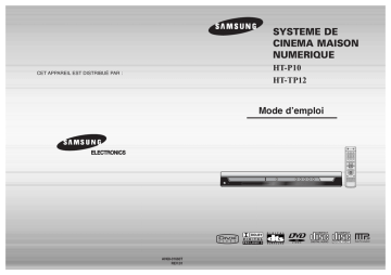 Samsung HT-TP12 Manuel utilisateur | Manualzz