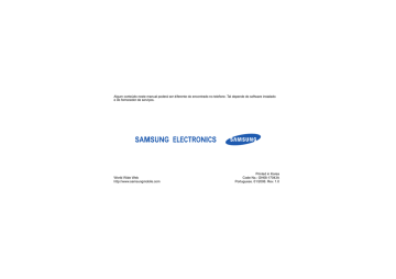 Samsung SGH-J700I Manual do usuário | Manualzz