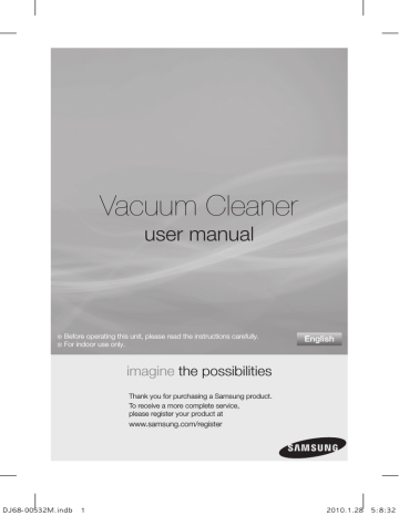 Samsung SC4780 User manual | Manualzz