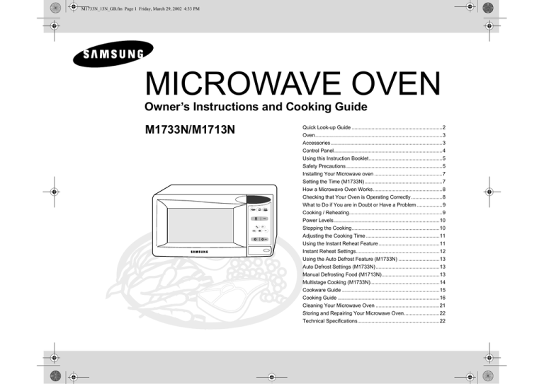 Samsung M1733n User Guide Manualzz