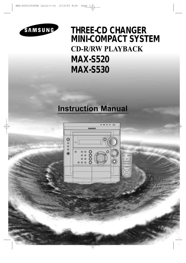 Инструкция Samsung MAX-N52