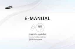 Samsung UA32D4000NM User manual