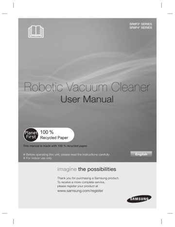 Samsung SR8F31 User manual | Manualzz