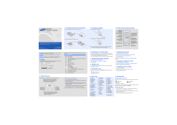 Samsung SGH-CC03 User's Guide | Manualzz