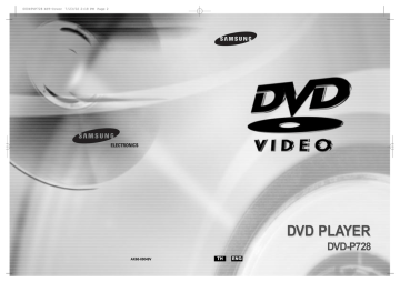 Samsung DVD-P728 คู่มือการใช้งาน | Manualzz