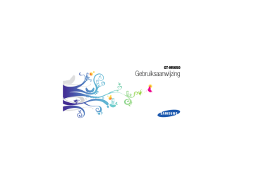 Samsung GT-M5650 Handleiding | Manualzz