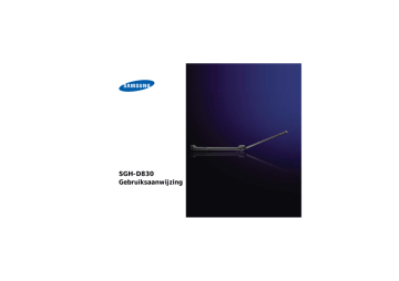 Samsung SGH-D830 Handleiding | Manualzz